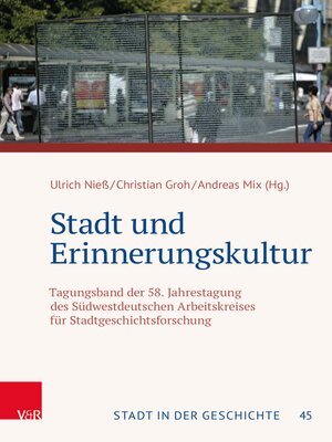 cover image of Stadt und Erinnerungskultur
